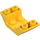 LEGO Amarillo Con pendiente 2 x 4 (45°) Doble Invertido con Open Centro (4871)