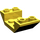 LEGO Gelb Steigung 2 x 4 (45°) Doppelt Invertiert mit Open Center (4871)