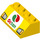 LEGO Jaune Pente 2 x 4 (45°) avec Octan logo et Headlights avec surface lisse (3037 / 38854)