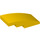 LEGO Yellow Slope 2 x 4 Curved (93606)