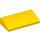 LEGO Yellow Slope 2 x 4 Curved with Bottom Tubes (88930)