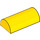 LEGO Yellow Slope 2 x 4 Curved without Groove (6192 / 30337)