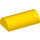 LEGO Yellow Slope 2 x 4 Curved without Groove (6192 / 30337)