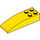 LEGO Yellow Slope 2 x 6 Curved (44126)