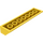 LEGO Yellow Slope 2 x 8 (45°) (4445)