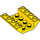 LEGO Geel Helling 4 x 4 (45°) Dubbele Omgekeerd met Open Midden (2 gaten) (4854 / 72454)