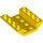 LEGO Gelb Steigung 4 x 4 (45°) Doppelt Invertiert mit Open Center (Keine Löcher) (4854)