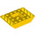 LEGO Amarillo Con pendiente 4 x 6 (45°) Doble Invertido (30183)