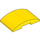 LEGO Yellow Slope 4 x 6 Curved with Cut Out (78522)