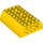 LEGO Jaune Pente 6 x 8 x 2 Incurvé Double (45411 / 56204)