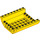 LEGO Giallo Pendenza 8 x 8 x 2 Curvo Invertito Doppio (54091)