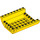 LEGO Yellow Slope 8 x 8 x 2 Curved Inverted Double (54091)