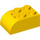 LEGO Yellow Slope Brick 2 x 3 with Curved Top with nostrils (6215 / 101870)