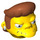 LEGO Yellow Snake Head (20420)