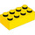 LEGO Jaune Soft Brique 2 x 4 (50845)
