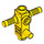 LEGO Yellow Space Chainsaw Body (2516)
