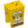 LEGO Жълто SpongeBob SquarePants Глава с Голям Отдолу Зъби (12155 / 84619)