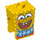 LEGO Žlutá SpongeBob SquarePants Hlava s Velký Smile a Modrá Květiny (11850 / 99923)