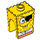 LEGO Gelb SpongeBob SquarePants Kopf mit Eyepatch (11930 / 99921)