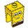 LEGO Yellow SpongeBob SquarePants Head with Smile with Squint (85407)