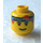 LEGO Yellow Spyrius Head (Safety Stud) (3626)