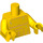 LEGO Yellow Stealth Swimmer Torso (973 / 88585)