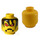 LEGO Yellow Stingray 1 Head (Safety Stud) (3626)