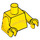 LEGO Gul Sumo Wrestler Torso (973 / 88585)