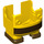 LEGO Yellow Super Mario Bottom Half with Brown Stripe (75355 / 78879)