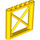 LEGO Yellow Support 1 x 6 x 5 Girder Rectangular (64448)