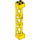 LEGO Geel Support 2 x 2 x 10 Draagbalk Driehoekig Verticaal (Type 4 - 3 staanders, 3 secties) (4687 / 95347)