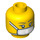 LEGO Yellow Surgeon Head (Safety Stud) (3626 / 99285)