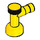 LEGO Jaune Robinet 1 x 1 sans trou à l&#039;extrémité (4599)