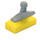 LEGO Yellow Tap 1 x 2 with light gray Spout (9044)