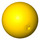 LEGO Yellow Technic Bionicle Ball 16.5 mm (54821)