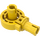 LEGO Yellow Technic Click Rotation Bushing with Two Pins (47455)