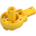 LEGO Yellow Technic Click Rotation Bushing with Two Pins (47455)