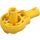 LEGO Yellow Technic Click Rotation Bushing with Two Pins (47455)