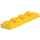 LEGO Yellow Technic Plate 2 x 4 with Holes (3709)