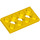 LEGO Yellow Technic Plate 2 x 4 with Holes (3709)