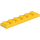 LEGO Yellow Technic Plate 2 x 6 with Holes (32001)