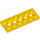 LEGO Yellow Technic Plate 2 x 6 with Holes (32001)