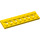 LEGO Yellow Technic Plate 2 x 8 with Holes (3738)