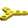 LEGO Gelb Technic Rotor 3 Klinge (2712)