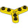 LEGO Gelb Technic Rotor 3 Klinge mit 6 Bolzen (32125 / 51138)
