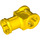 LEGO Yellow Technic Through Axle Connector with Bushing (32039 / 42135)