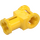 LEGO Yellow Technic Through Axle Connector with Bushing (32039 / 42135)