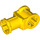 LEGO Yellow Technic Through Axle Connector with Bushing (32039 / 42135)
