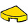 LEGO Yellow Tile 1 x 1 Quarter Circle (25269 / 84411)