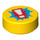 LEGO Gelb Fliese 1 x 1 Runden mit Exclamation Mark (29722 / 98138)